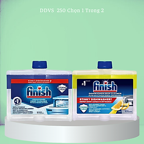 Dung dịch vệ sinh máy rửa bát Finish hương chanh 250ml