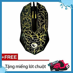  Bộ chuột quang có dây cho game thủ tặng miếng lót chuột