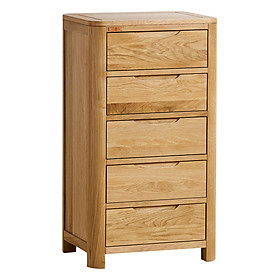 Tủ ngăn kéo Romsey 5 hộc gỗ sồi