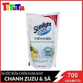 Nước Lau Sàn Sunlight Thiên Nhiên Chiết Xuất Chanh Yusu & Tinh Dầu 700ml