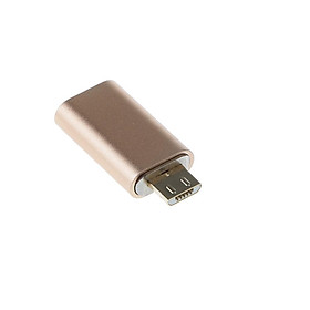 Quick Charger  Micro USB Cable Charging Adapter for Smart Phone Gold