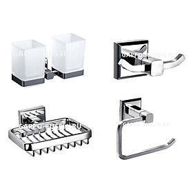 Mua BỘ PHỤ KIỆN NHÀ TẮM 4 MÓN NHẬP KHẨU NGA GAPPO 38 CAO CẤP