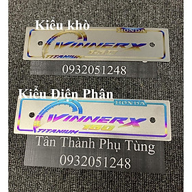 Bảng tên Titan các loại xe: Vario, Winner, Exciter, Sonic,Satria, Raider, Air Blade, Yamahah, Suzuki