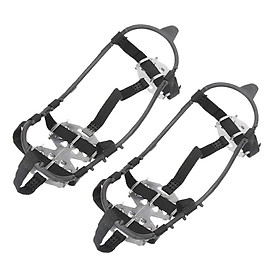 Đế Chống Trượt Gắn Giày Leo Núi Chuyên Nghiệp (24 Răng)