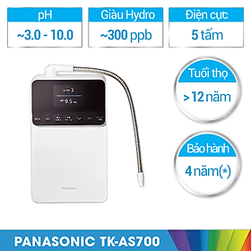 Máy lọc nước ion kiềm Panasonic TK-AS700 Nhật Bản - Hàng chính hãng