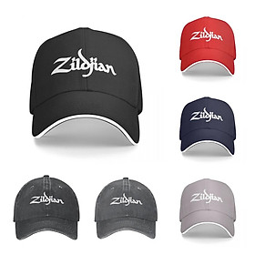 Mũ bóng chày mới của Zildjian Mũ bóng chày Mũ thời trang Mũ cho nam và nữ Color: black1 Size: One Size