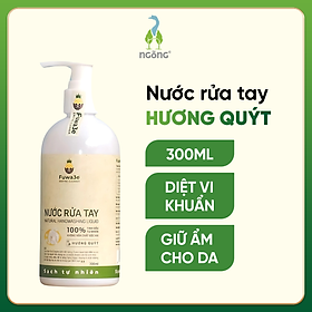 Nước Rửa Tay Fuwa3e Hương Quýt Diệt Khuẩn Dưỡng Ẩm Da An Toàn Cho Bé Chai 300ml