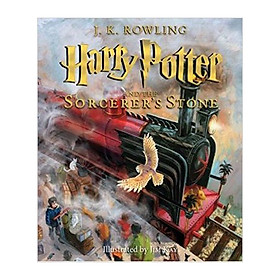 Download sách Harry Potter Part 1: Harry Potter And The Sorcerer's Stone (Illustrated Edition) (English Book)
