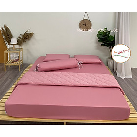 Ga Chống Thấm PT Họa Tiết Trơn Hồng Ruốc