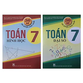 [Download Sách] Combo 36 Đề Ôn Luyện Cuối Tuần Toán 7 (Đại Số & Hình Học) (Bộ 2 cuốn)