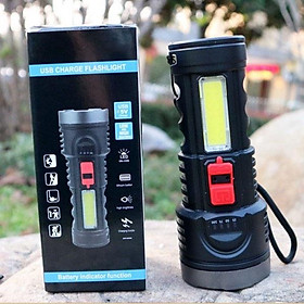 Mua Đèn Pin Sạc Cầm Tay 822 Siêu Sáng 4 Chế Độ