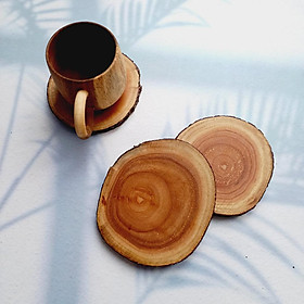 Mua Cốc Keo Và Lót Ly  Uống Trà Cà Phê Vintage Xinh Xắn