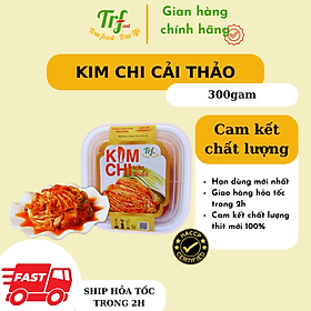 Kim chi cải thảo TRF hộp 300g ăn kèm thịt luộcnướnglẩunấu canhnấu mì tiện dụng Chỉ giao hỏa tốc HN - 300g