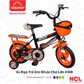 Xe Đạp Trẻ Em Nhựa Chợ Lớn K104 - K105 - K106 - K107 - K108 - K109