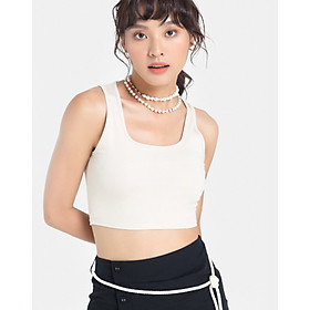 Áo Thun Nữ Thời Trang JUNO Dáng Crop Sát Nách JNATH018