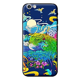 Ốp in cho iPhone 6 Plus Phượng Hoàng Xanh - Hàng chính hãng