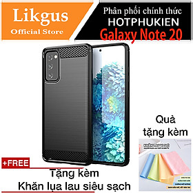 Ốp lưng chống sốc cho Samsung Galaxy Note 20 hiệu Likgus (chuẩn quân đội, chống va đập, chống vân tay) - Hàng nhập khẩu