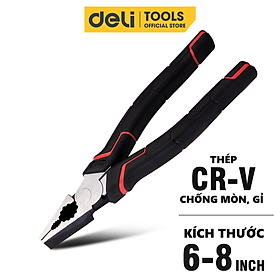 Mua Kìm Đa Năng Deli Cao Cấp Kiểu Nhật - Chất Liệu Thép CR-V Chống Mòn  Gỉ - Thiết Kế Răng Cưa Tiện Dụng - DL100106