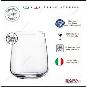Bộ 6 ly uống thủy tinh Aurum 370ml -  Bormioli Rocco - Italy
