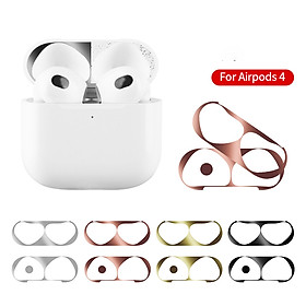 Mua Miếng Dán Kim Loại Mỏng Chống Bụi Cho Case Airpods 4 (2024) - Hàng Chính Hãng