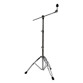 Floor Cymbal Stand Holder Adjustable Foldable Heavy Weight Accessory Triangular Stand Quick Grip Universal Easily Carry Double Braced Legs