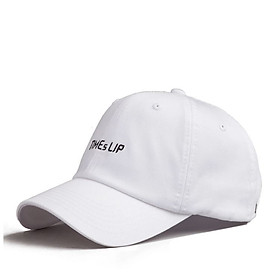 PREMI3R Mũ lưỡi trai Nón ballcap BASIC LOGO màu trắng Mũ lưỡi trai phong