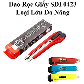 Dao Rọc Giấy SDI 0423 Loại Lớn Kèm 2 Lưỡi Dao Thay Thế