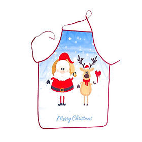 Cleaning Apron Household Creative Christmas Apron for Party Home Living Room