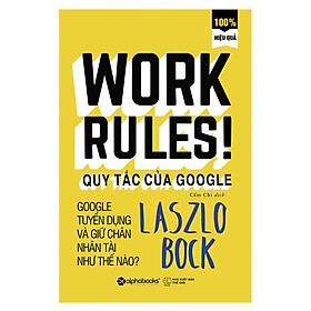 Sách - Quy tắc làm việc của Google