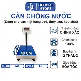 Mua Cân Điện Tử Chống Nước JWS - Mặt Bàn Cân Inox 400x500MM