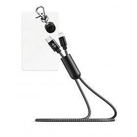 Dây Cáp Sạc USB-C to Lightning Chuẩn MFi Cho iPhone/iPad HyperDrive - Hàng Chính Hãng