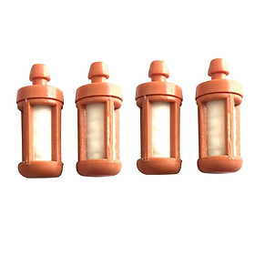 4pcs Orange Fuel Filter For STIHL TS400 TS410 TS420 TS650 TS700 Chainsaw
