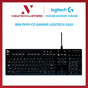 Mua Bàn Phím Cơ Gaming Có Dây LOGITECH G610 Orion Blue - Cherry MX Blue Switch - Hàng chính hãng