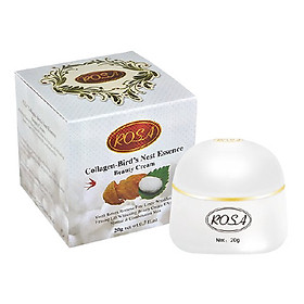 Kem ROSA Collagen Huyết Yến - COLLAGEN BIRD'S NEST BEAUTY CREAM 20g