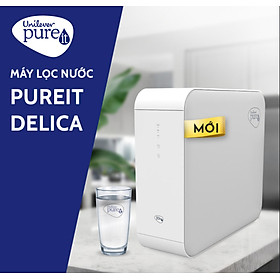 Máy Lọc Nước Unilever Pureit Delica – Công Nghệ Lọc RO - Lắp Dưới Ngăn Tủ Bếp - Hàng Chính Hãng