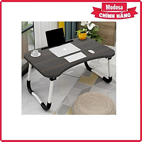 Mua Bàn Học Gấp Gọn Modosa Thông Minh Có Khe Cắm Ipad  - Đen - Hàng Chính Hãng