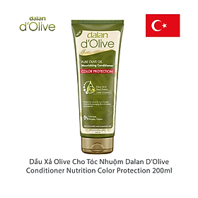 Dầu Xả Oliu Cho Tóc Nhuộm Dalan D'Olive Conditioner Nutrition Color Protection (200ml)