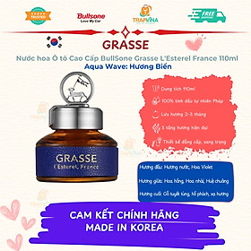 Nước hoa Ô tô Cao Cấp BullSone Grasse L'Esterel France 110ml - Hàng Chính Hãng - Đa dạng mùi hương