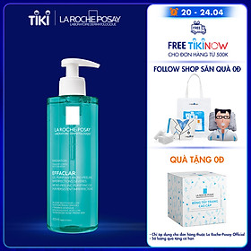 Gel rửa mặt và tắm Effaclar Micro -Peeling Purifying La Roche Posay 400ml