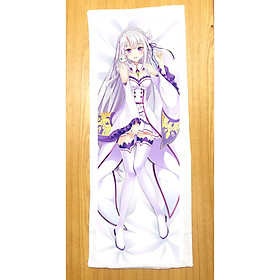 VỎ GỐI ÔM ANIME MANGA 40cm x 100cm  Re:Zero nhiều mẫu