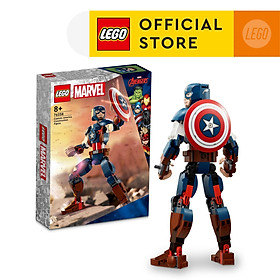 LEGO SUPERHEROES 76258 Đồ chơi lắp ráp Mô hình đội trưởng Mỹ Captain America - (310 chi tiết)