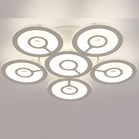 Đèn ốp trần LED tròn 6 cánh độc đáo