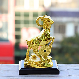 Mua Tượng Dê thịnh vượng mạ vàng 24K - Quà tặng cao cấp cho Sếp nam