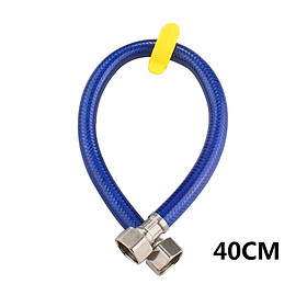 Mua Dây cấp nước bồn cầu INOX  gia cố thêm lớp nhựa xanh bảo vệ chắc chắn