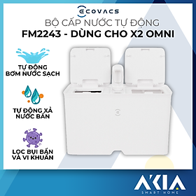 Mua Bộ cấp nước tự động FM2243 cho Robot hút bụi lau nhà Ecovacs Deebot X2 Omni tiện ích - Tự động bơm và xả nước  khử khuẩn - Hàng chính hãng