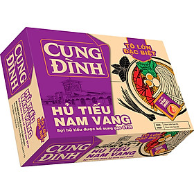 Thùng 30 gói Hủ Tiếu Nam Vang Cung Đình 83g x 30 gói