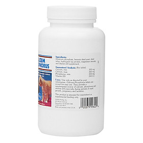 Canxi Cho Chó Mèo Calcium Phosphorus Petag (50 Viên)