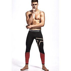 KWAN. Z nhiệt đồ lót cho nam giới quần độ đàn hồi cao sous vetement thermique thể dục thể wintery legging homme hiver - XL