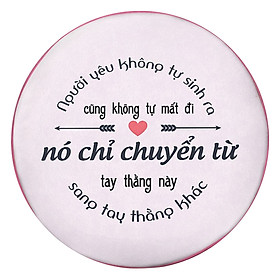 Gối Ôm Tròn Người Yêu Không Tự Sinh Ra - GOFU170
