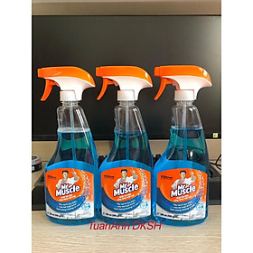 Nước Lau Kính Mr.Muscle Hương Thơm Mát 500ML - Hàng chính hãng DKSH Việt Nam.